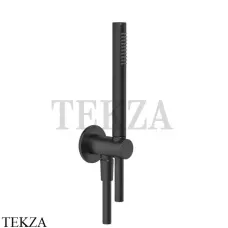Gessi ANELLO Душевой комплект, стержневая лейка 63329-299, Black XL