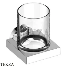 Keuco EDITION 90 Стакан подвесной с держателем, хрусталь 19050019000, хром глянец
