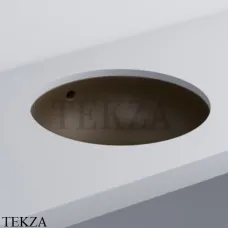 Cielo ENJOY Раковина встраиваемая снизу круглая, с переливом EJLASPT CA, Cacao