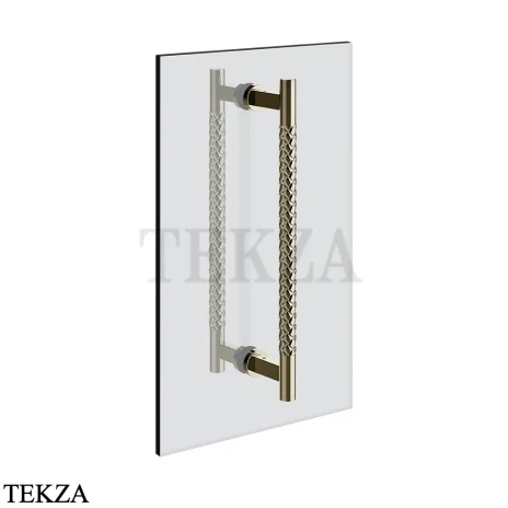 Gessi Pelle Tresse Полотенцедержатель для крепления на стекло, 45 см 78632-720, Nickel PVD