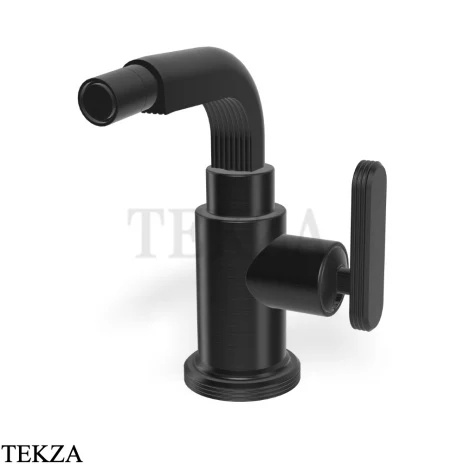 FIMA Carlo Frattini Park Line Смеситель для биде, с донным клапаном F1322CS, brushed black chrome