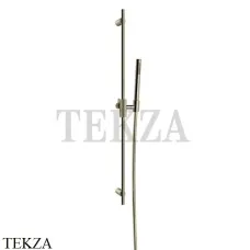 Gessi ANELLO Штанга в комплекте с душевой лейкой 63484-720, Nickel PVD