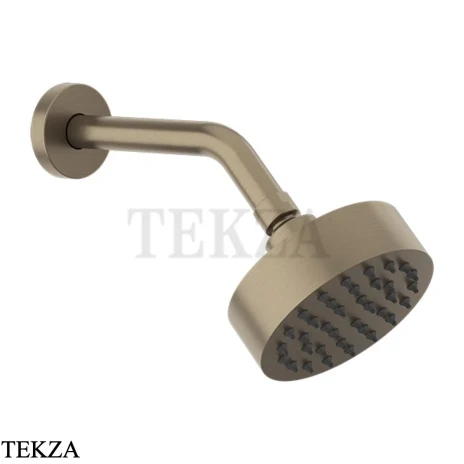Gessi INCISO SHOWER Верхняя душевая лейка с кронштейном 66156-149, Finox Brushed Nickel