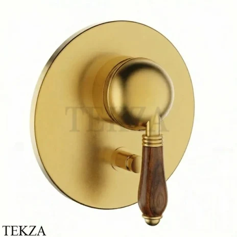 Nicolazzi Forest Смеситель для душа. 2 потока, внешняя часть, 3460EXTSG77, Satin Gold