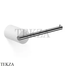 Decor Walther Stone White TPH Держатель туалетной бумаги без крышки 0974854, белый матовый-хром глянец Decor Walther Stone White TPH Держатель туалетной бумаги без крышки 0974854, белый матовый-хром глянец