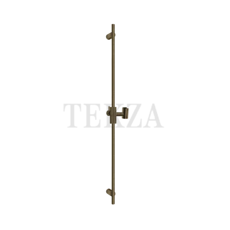 Gessi INGRANAGGIO Штанга для душа с держателем 63585-713, Antique Brass