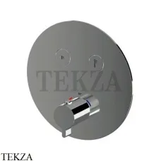 Newform XT Термостат для душа с кнопки Select на 2 потока 70402E.58.063, PVD Gun metal