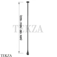 Gessi Goccia Излив для раковины потолочный под размер 33799-126, Black Metal Br.