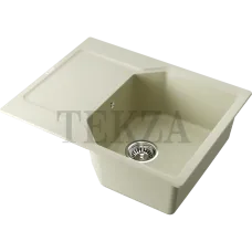 Omoikiri Yonaka 65 Кухонная мойка Artgranit прямоугольная с крылом 4993342 ваниль