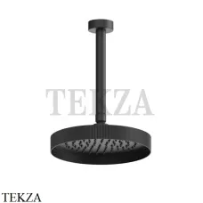Gessi Inverso RIGATO Верхняя душевая лейка с кронштейном под размер 63550-299, Black XL