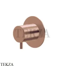 Newform X-Steel 316 Запорный вентиль, 1,3,4,5 потоков, внешняя часть 67671EX.59.067, PVD Brushed copper bronze