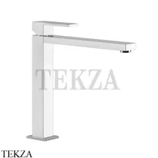 Gessi Rettangolo Смеситель для раковины длинный излив, без сливного гарнитура 11924-031, хром глянец