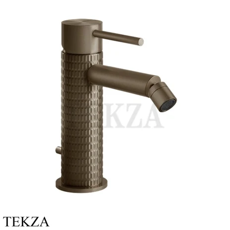Gessi 316 MECCANICA Смеситель для биде, с донным клапаном 54207-761, Coffee Bronze Brushed PVD