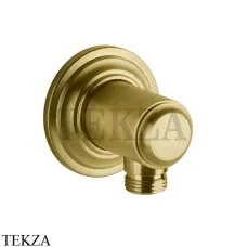Gessi VENTI20 Вывод воды для душевого шланга 65169-716, Gold Br. PVD