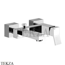 Gessi RETTANGOLO K Смеситель для ванны наружный 53013-031, хром глянец (снято с производства)