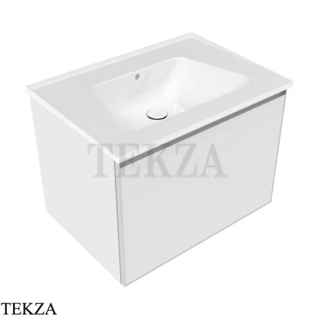Flaminia Bloom тумба подвесная Cubika без раковины 70×50×50 см, 1 ящик, белый матовый