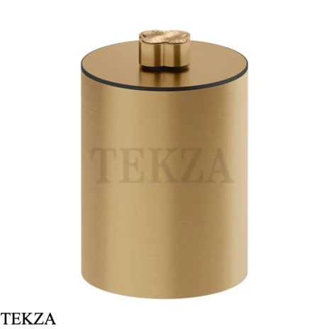 Gessi Ludovica Ведёрко, корзина для мусора с крышкой 76590-726, бронза Brushed