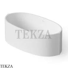 Dea Design Ванна отдельностоящая овальная 162x82 Solid Surface DD8640 1620 18, White №18