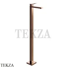 Gessi RETTANGOLO K Смеситель для раковины напольный, внешняя часть 53095-726, Warm Bronze Br Gessi RETTANGOLO K Смеситель для раковины напольный, внешняя часть 53095-726, Warm Bronze Br