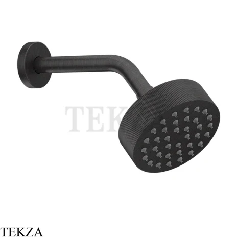 Gessi INGRANAGGIO Верхняя лейка D11,8 с кронштейном из стены, 63554-187, Aged Bronze