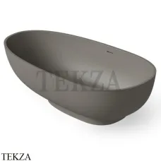 Dea Design Modern Ванна отдельностоящая овоидной формы 180x94 Solid Surface DD8616 1800 3, Grey №3