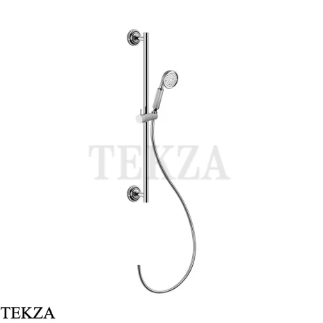 Gessi VENTI20 Штанга в комплекте с душевой лейкой, шланг 65143-031, хром глянец