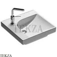Hatria GRANDANGOLO Раковина подвесная, 1 отверстие , YXFA01, белый глянец