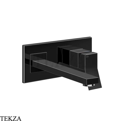 Gessi RETTANGOLO K Смеситель для раковины, внешняя часть 53090-706, Black Metal PVD