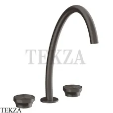 Gessi Origini NATURE Смеситель для раковины без гарнитура 66016-707, Black Metal Brushed