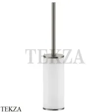 Gessi Inciso-Origini-Venti20 accessories Туалетный ершик напольный, белый 58543-149, Finox Brushed Nickel