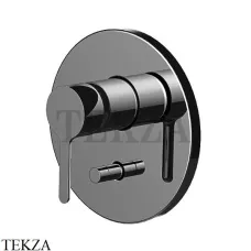 FIMA Carlo Frattini SNAP Смеситель для душа 2 потока, внешняя часть F3119X2CN, Black chrome FIMA Carlo Frattini SNAP Смеситель для душа 2 потока, внешняя часть F3119X2CN, Black chrome