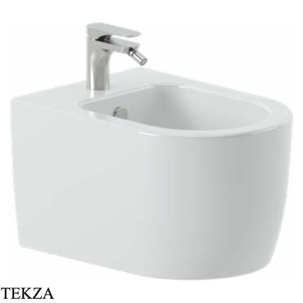 ArtCeram Monet биде подвесное с 1 отверстием под смеситель MNB001 01 00, белый глянец