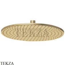 FIMA Carlo Frattini WELLNESS Верхняя круглая лейка для кронштейна 30 см F2224/2HS, Brushed Champagne