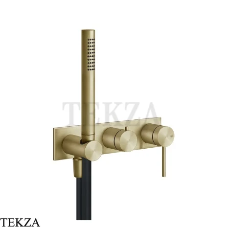 Gessi 316 SHOWER Смеситель для душа, внешняя часть 54038-727, Brushed Brass PVD