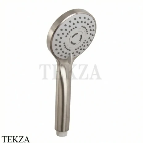 FIMA Carlo Frattini WELLNESS Ручной душ с защитой от извести 3-х режимный, F2298SN, Brushed nickel