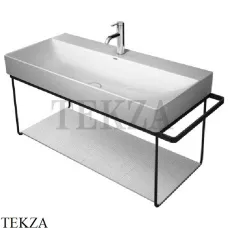 Duravit DuraSquare Подвесная металлическая консоль 0031044600 для раковины, черный матовый