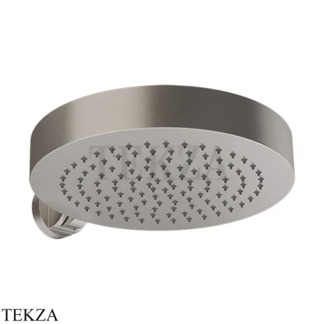 Gessi Origini NATURE Верхний душ на колонну, поворотный 66152-239, Steel Brushed
