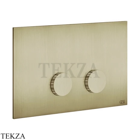 Gessi INGRANAGGIO Клавиша смыва для инсталляции SANIT, Villeroy&Boch 54643-727, шампань Brushed