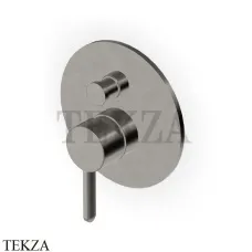 Zucchetti Isy22 Смеситель для душа, 2 потока, внешняя часть ZIS775.C51, brushed metal black Zucchetti Isy22 Смеситель для душа, 2 потока, внешняя часть ZIS775.C51, brushed metal black