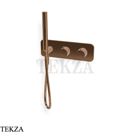 FIMA Carlo Frattini SO Смеситель для душа с гарнитуром, внешняя часть F3149WX3ZL, Amber Bronza