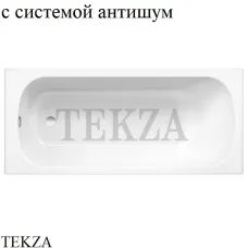 BETTE BETTEFORM Встраиваемая прямоугольная ванна 2950-000 AD, сталь, система антишум, белый глянец