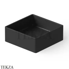 Dea Design Washbasins Раковина настольная квадратная Solid Surface DD9008 400 16, Black №16