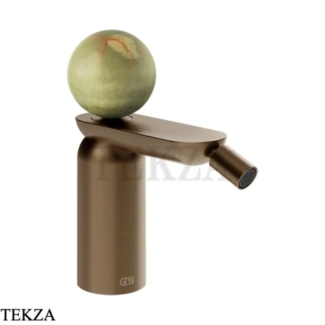 Gessi Perle Смеситель для биде без донного клапана 74568-761, бронза Coffee