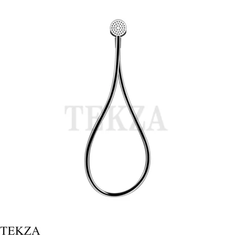 Gessi HI-FI Душевой комплект с магнитной лейкой, шланг из хромолюкс 63099-031, хром глянец
