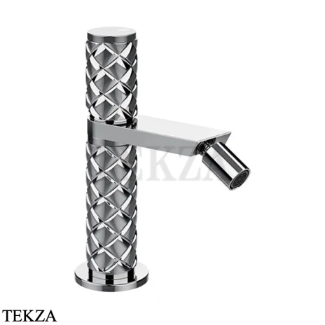 Gessi Pelle Tresse Смеситель для биде, с донным клапаном Stop&Go, 78067-031, Chrome