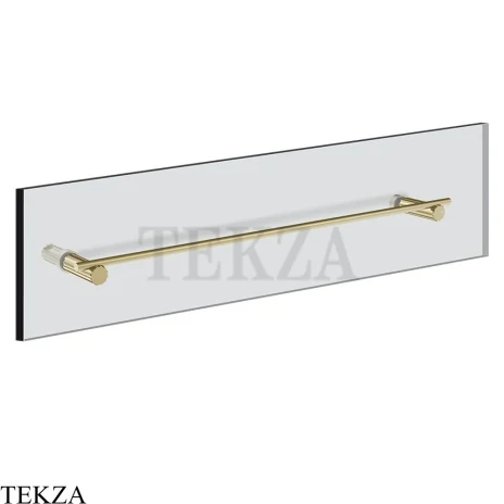 Gessi Incastri Полотенцедержатель для крепления на стекло, 60 см 75515-727, шампань Brushed