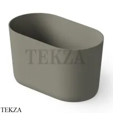 Dea Design Single Ванна отдельностоящая сидячая 135x75 Solid Surface DD8673 1350 4, Light Grey №4