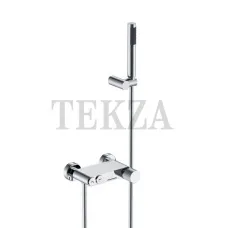 Boheme Stick Смеситель для ванны с изливом и гарнитуром Stick 123-CRCR.4 Chrome SPIRALE