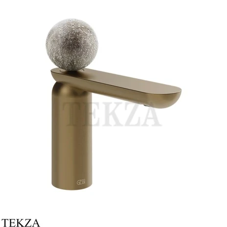 Gessi Perle Смеситель для раковины, с донным клапаном 74651-791, бронза Deep