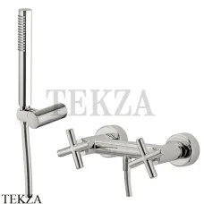 FIMA Carlo Frattini Maxima Смеситель для душа с гарнитуром F5305SN, Brushed nickel